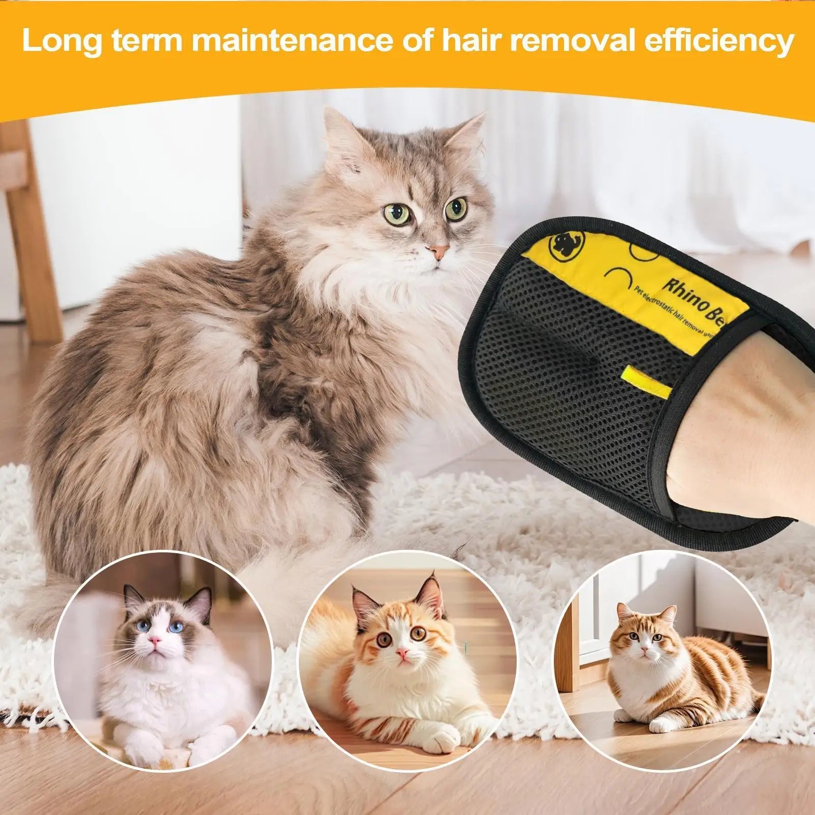 Pet Hair Remover Gloves - Remove Pet Hair in Seconds